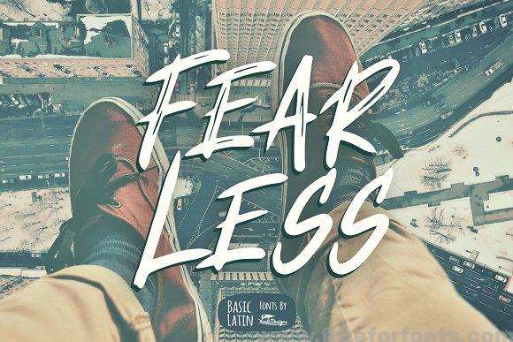 Fear Less Font