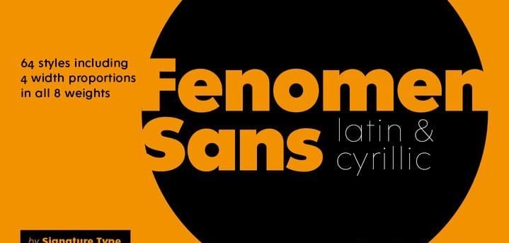 Fenomen Sans Font