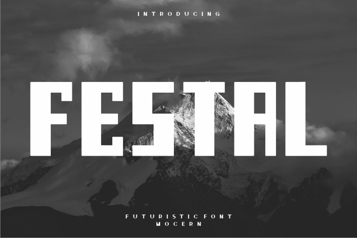 Festal Display Font