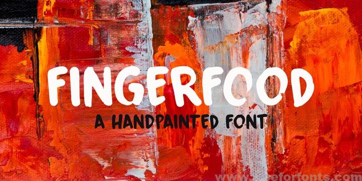 Fingerfood Font