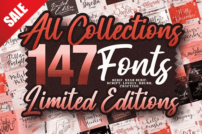 All Collections 147 Font Families