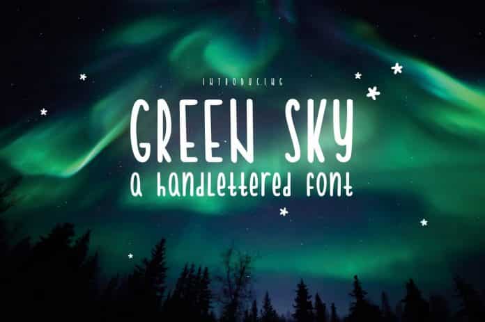 Green Sky Font