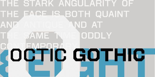 Octic Gothic Font