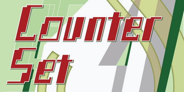 Counter Font