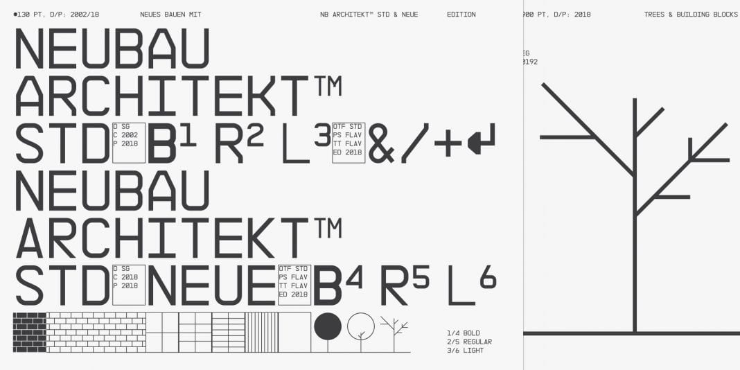 Architekt Std & NB Architekt Std Neue Font