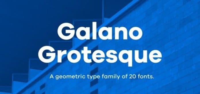 Galano Grotesque Font Family