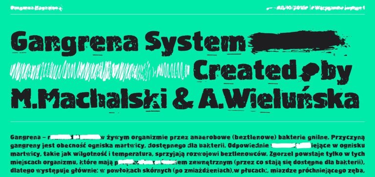 Gangrena Font Free Download
