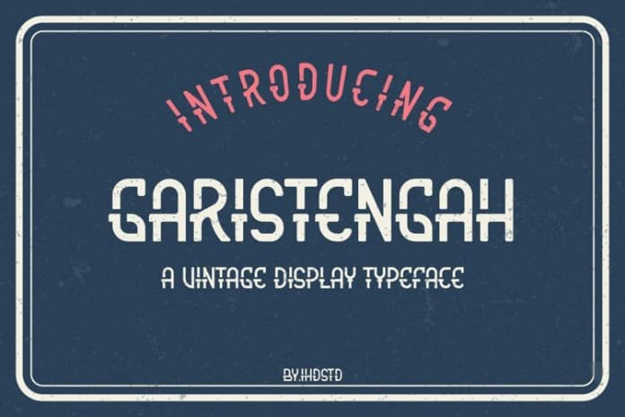 Garistengah Font