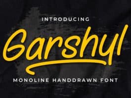 Garshyl Font