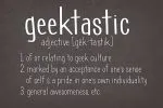 Geektastic Font Family