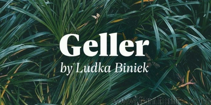 Geller Font