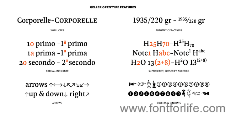 Geller Font
