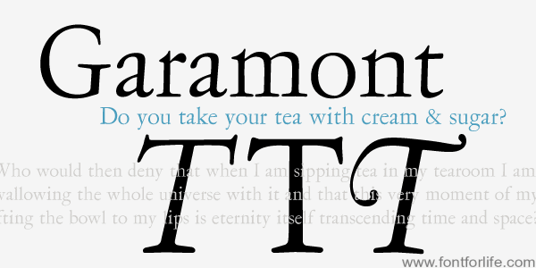 Garamont Font