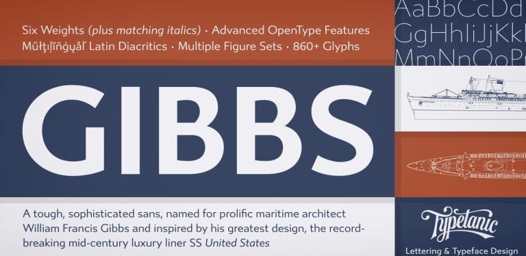 Gibbs Font Free Download