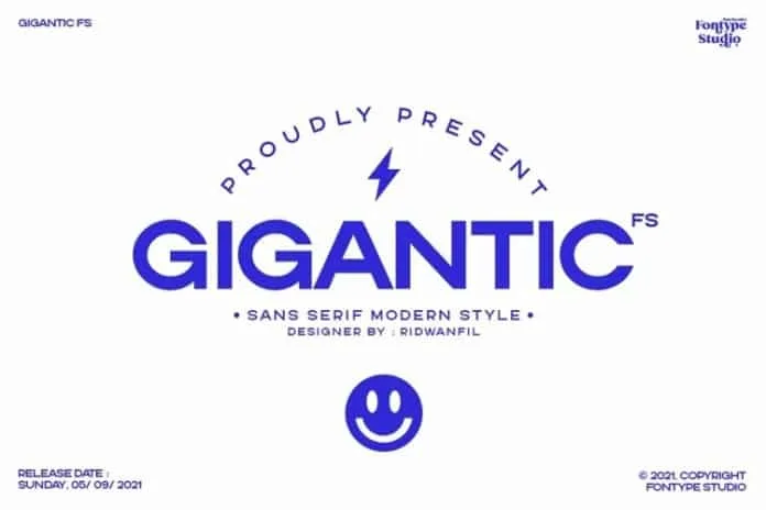 Gigantic FS Font