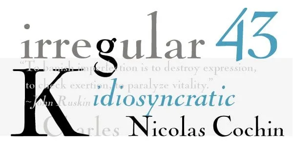 Nicolas Cochin Font