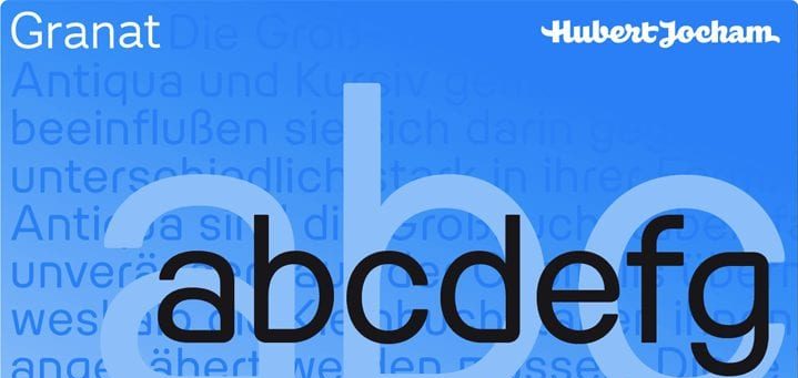 Granat Font Free Download