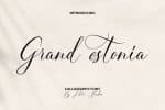 Grand Estonia Font