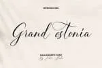 Grand Estonia Font