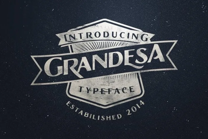 Grandesa Typeface Font Grandesa Typeface Font