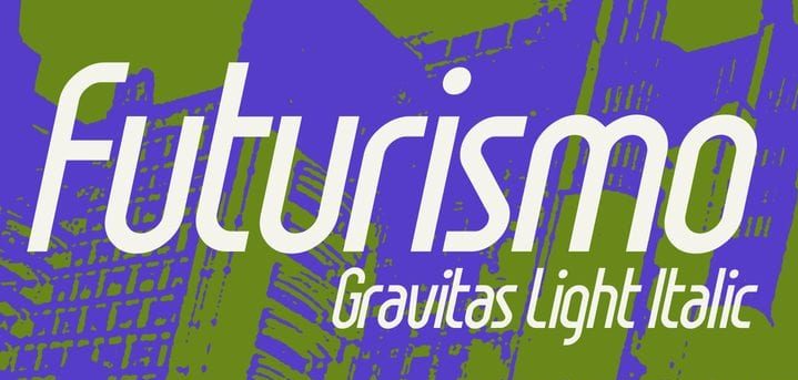 Gravitas Font