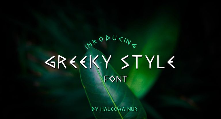 Greeky Style Free Download