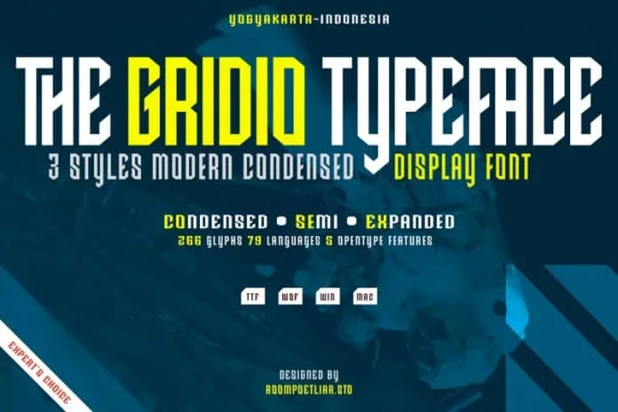 Gridio Font