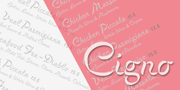 Cigno Font