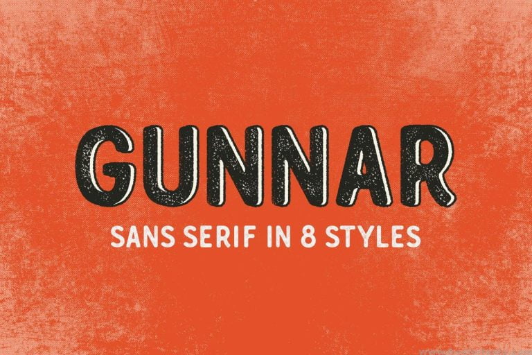 Gunnar Font Free Download