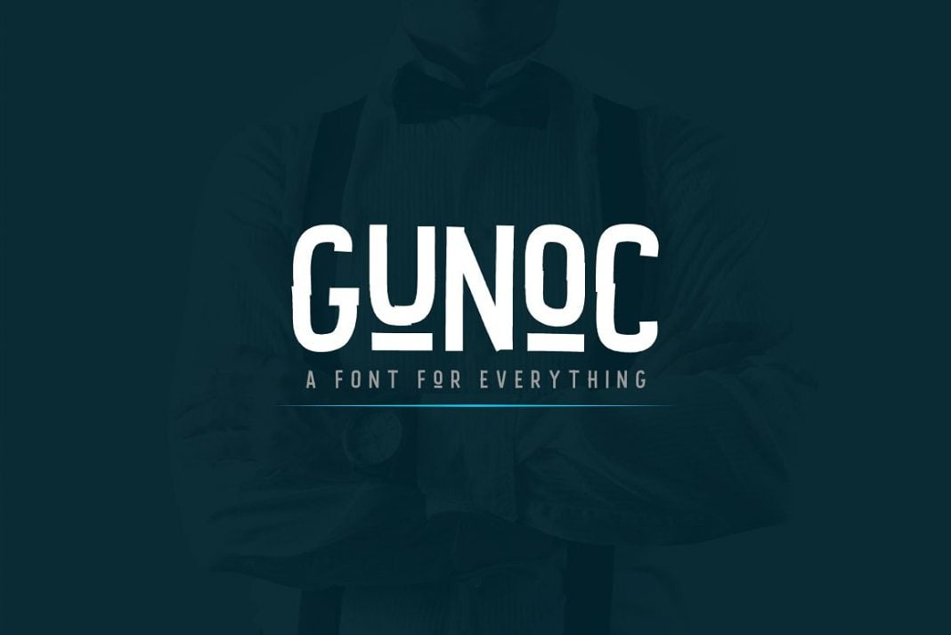 Gunoc Display Font