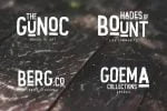 Gunoc Display Font