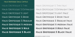 Halis Grotesque Font Family