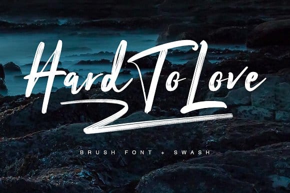 Hard To Love + Swash Font