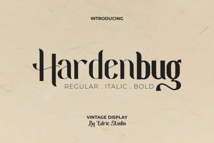 Hardenburg Font