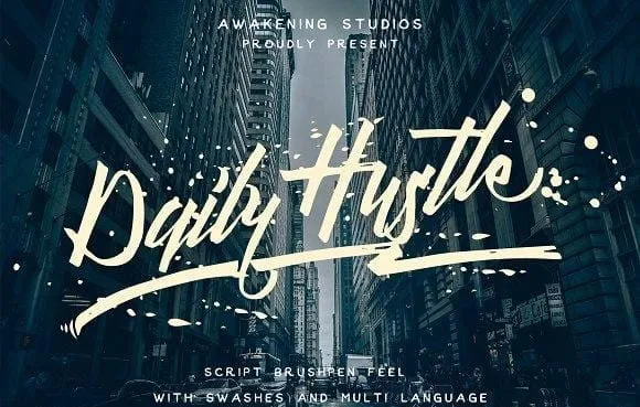 Daily Hustle Font