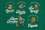 Harland Family Pack 3 Styles + Bonus Font