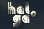 Helga Display Font