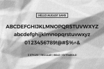 Hello August Font
