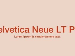 Helvetica Neue LT Pro Font Family