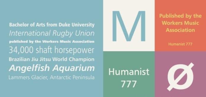 Humanist 777 Font