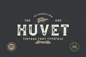 huvet Font