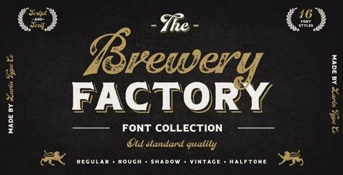 Brewery Factory Font Family
