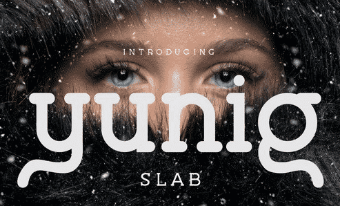 Yunig Serif Font