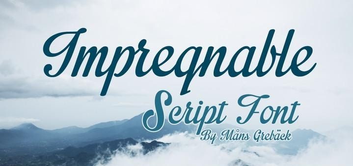 Impregnable Font