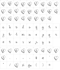 DJ Candy Heart Font