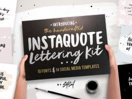 Instaquote Lettering Kit Free