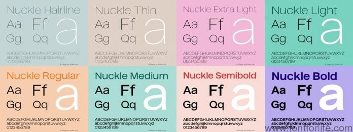 Nuckle Font