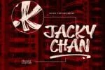 Jacky Chan Font