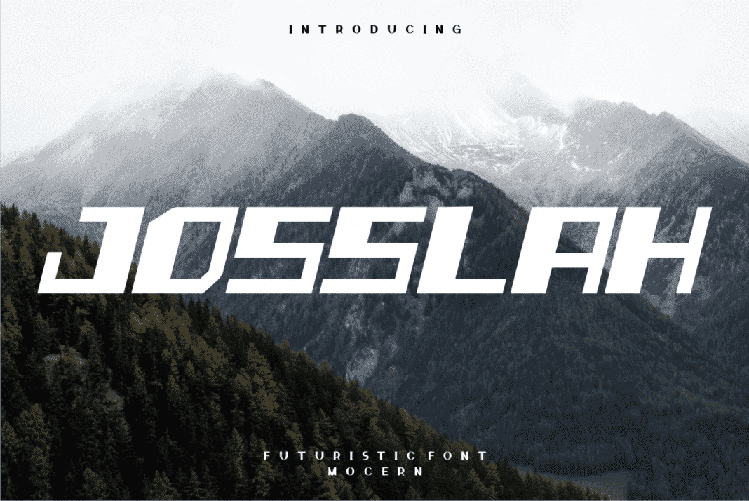 Josslah Display Font