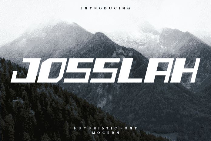 Josslah Display Font